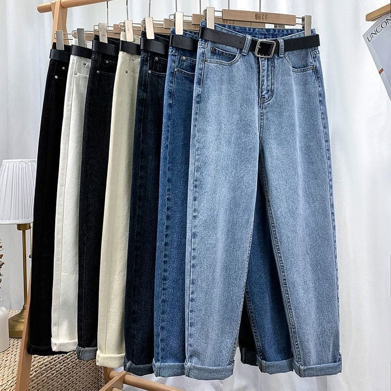 Buddhatrends High Waist Slim-Fit Jeans