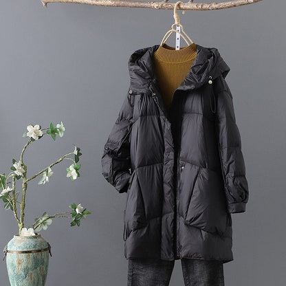 Buddhatrends Hooded loose Down Coat