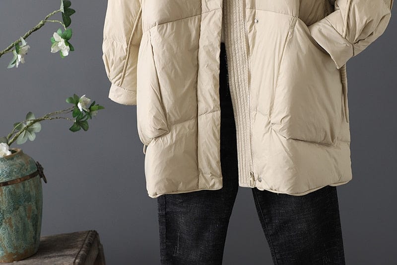 Buddhatrends Hooded loose Down Coat