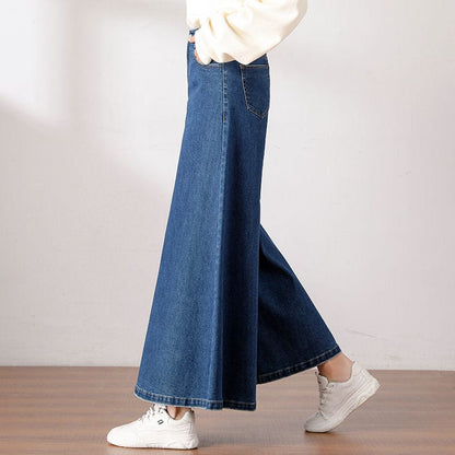 Buddhatrends Jeans dark blue / 28 High Waist Oversize Street  Jeans