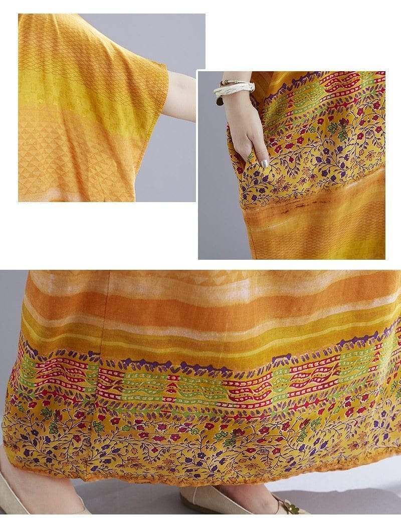 Sunrise in Cape Town Kaftan Dress Buddhatrends