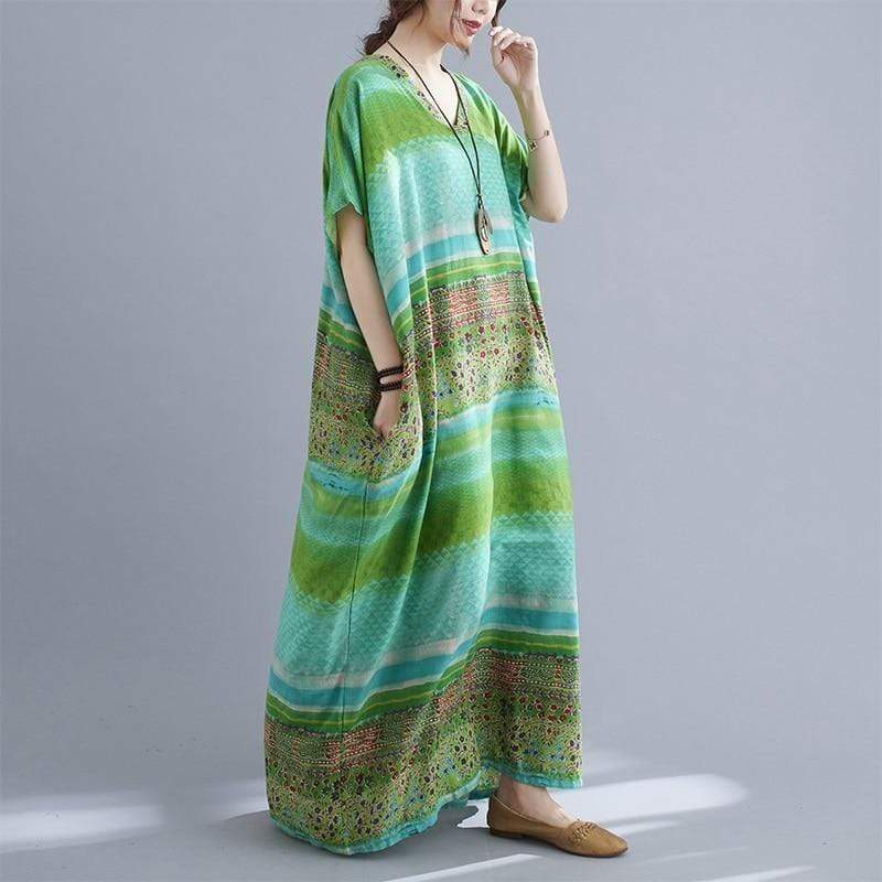 Sunrise in Cape Town Kaftan Dress Buddhatrends