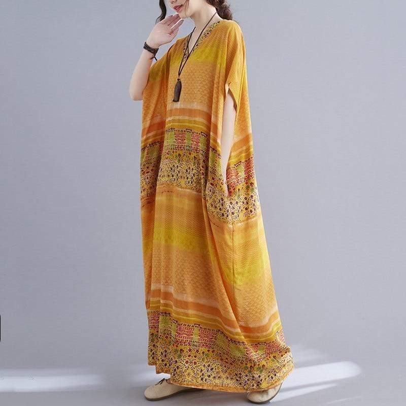 Sunrise in Cape Town Kaftan Dress Buddhatrends