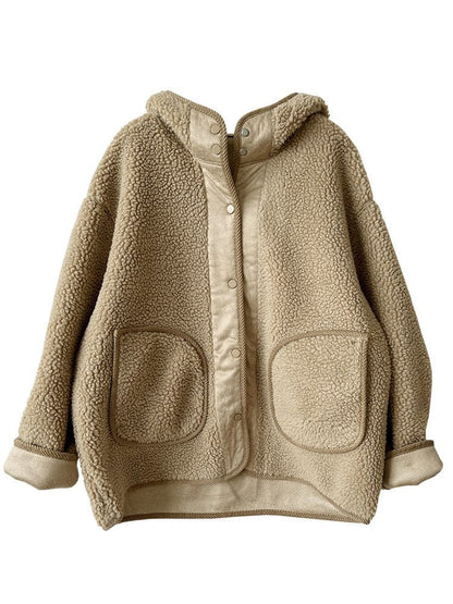 Buddhatrends Kamil Reversible Loose Hooded Jacket
