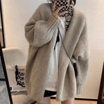 Japanese Lazy Style Knitted Cardigan