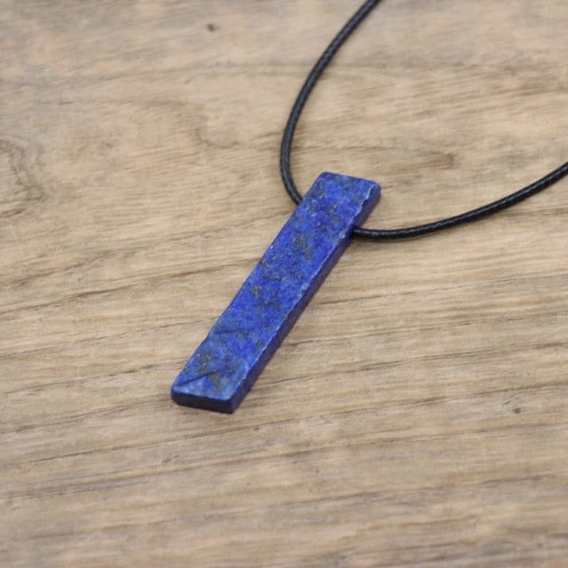 Buddhatrends Lapis Lazuli Natural Crystals Pendent Necklaces