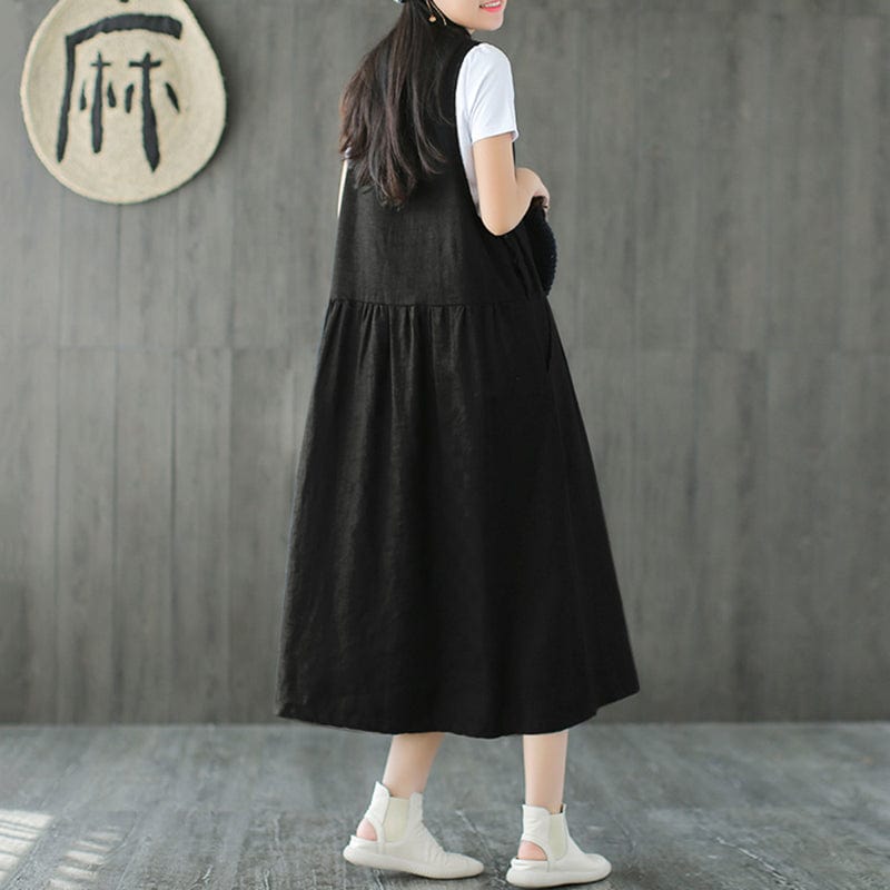 Buddhatrends Maria Vintage Overall Dress