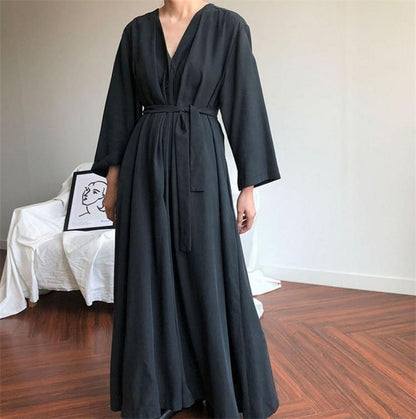 Buddhatrends Maxi Dress Vienna Vintage Pleated Dress