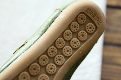 Buddhatrends Mora Vintage Düz Ayakkabı