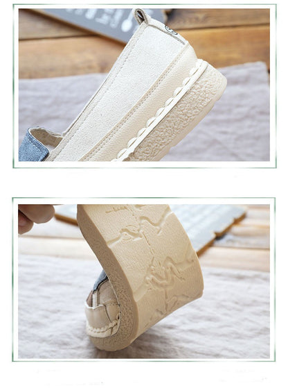 Buddhatrends Mora Vintage Patchwork Loafers