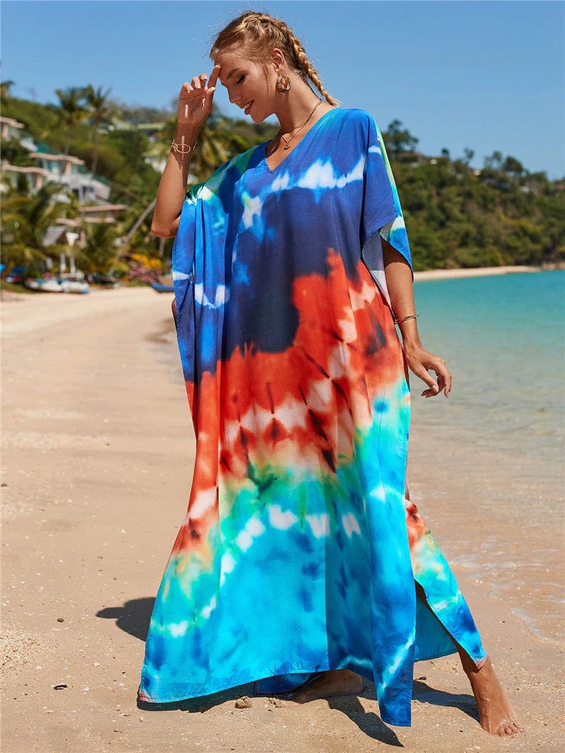 Φόρεμα Buddhatrends Multicolor / One Size Serenity Tie Dye Rainbow
