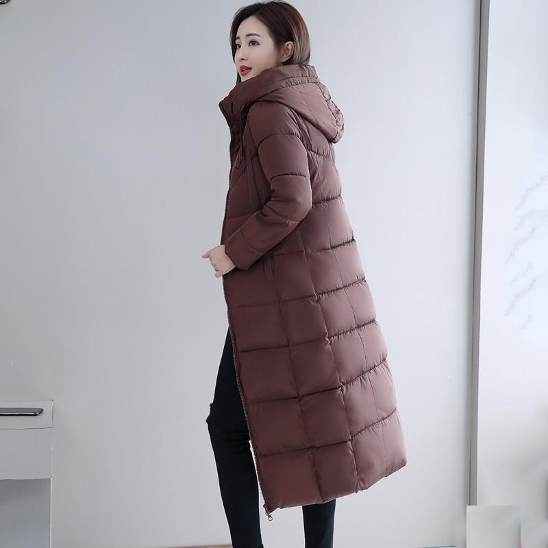 Buddhatrends outerwear Analia Long Hooded Padded Coat