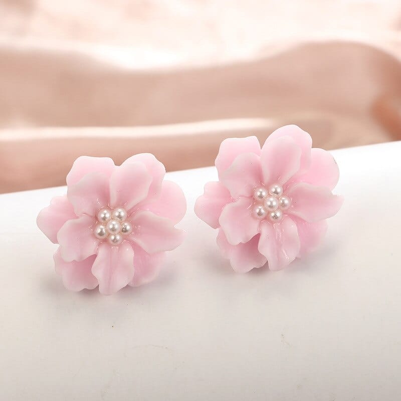 Buddhatrends Party Club Flower Earrings