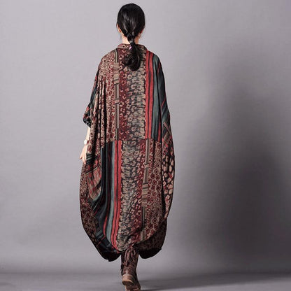 Ретро-клаптева шовкова сукня | Нірвана