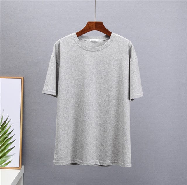 Buddhatrends Shirt Grey / M Moly Oversized O Neck T-Shirt