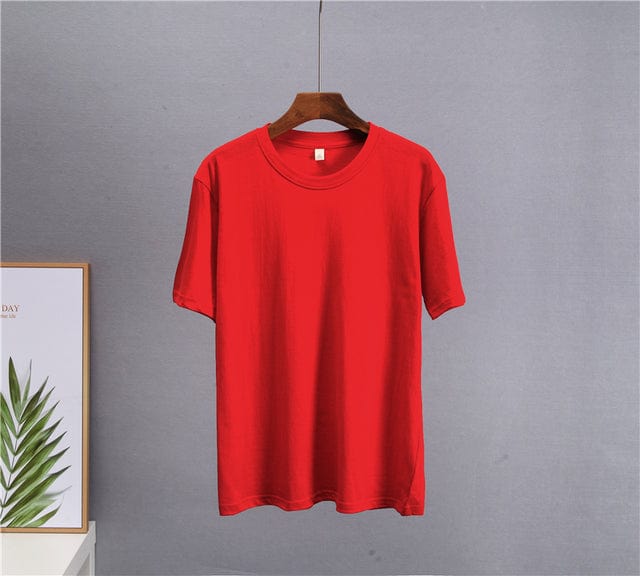 Buddhatrends Shirt Red / M Moly Oversized O Neck T-Shirt
