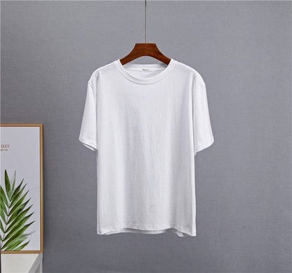 Buddhatrends Shirt white / M Moly Oversized O Neck T-Shirt