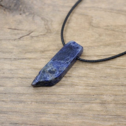 Buddhatrends Sodalite Natural Crystals Pendent Necklaces