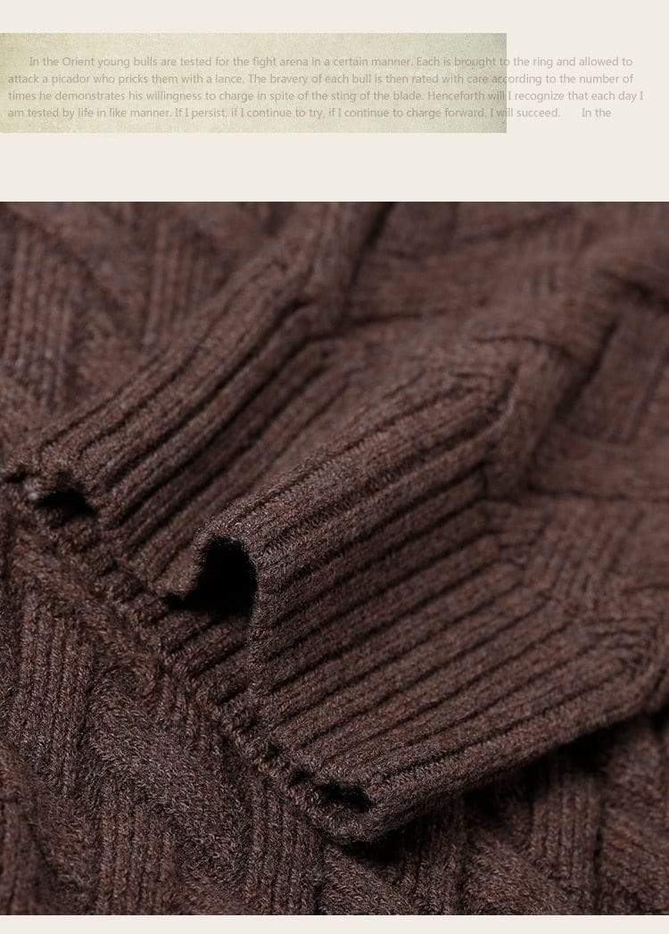 Buddhatrends sweater Amanda Thick Wool Sweater