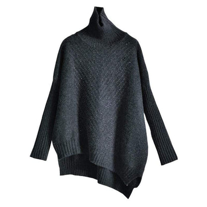 Buddhatrends sweater Brooke Irregular Loose Sweater