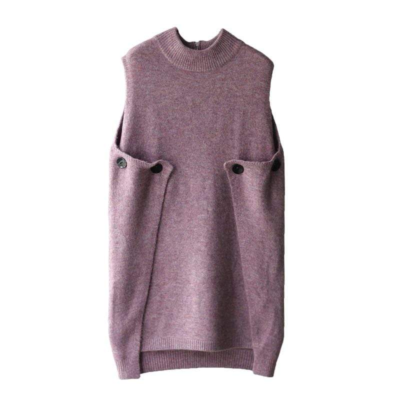 Buddhatrends sweater Catherine Versatile Sleeveless Sweater