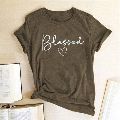 Buddhatrends T-Shirt AG / S Graphic Blessed Heart T-Shirt