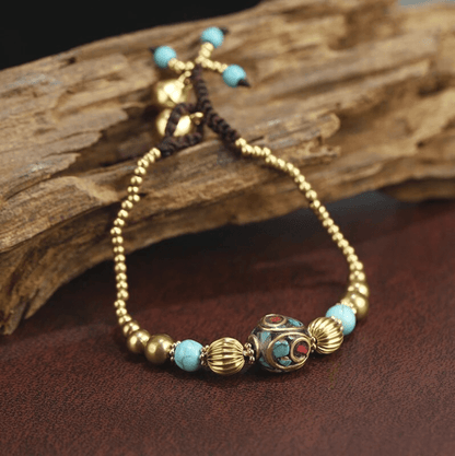 Buddhatrends Tibetan Handmade Braided Bracelet