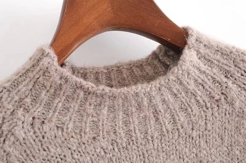 Buddhatrends Vintage Beading Knitted Sweater